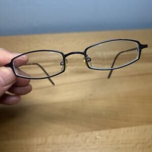 Karen Millen Eyeglasses KM 5016 BL Purple Full Rim Metal -Frames Only- 43–18-130